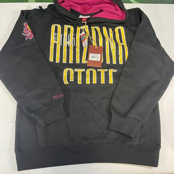 Arizona State Sun Devils Mitchell & Ness Fleece Hoodie - Picture 1 of 6